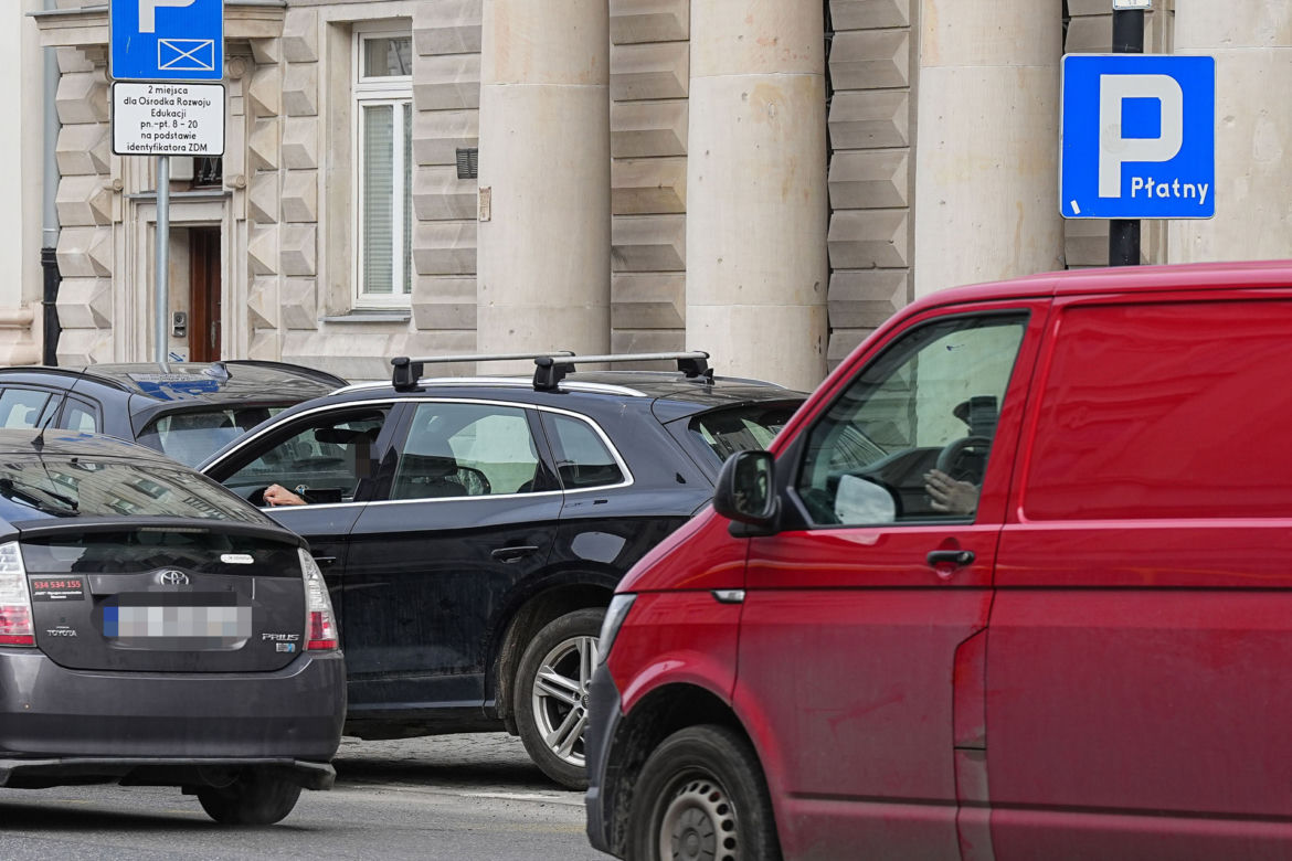Olejnik została parkingowym