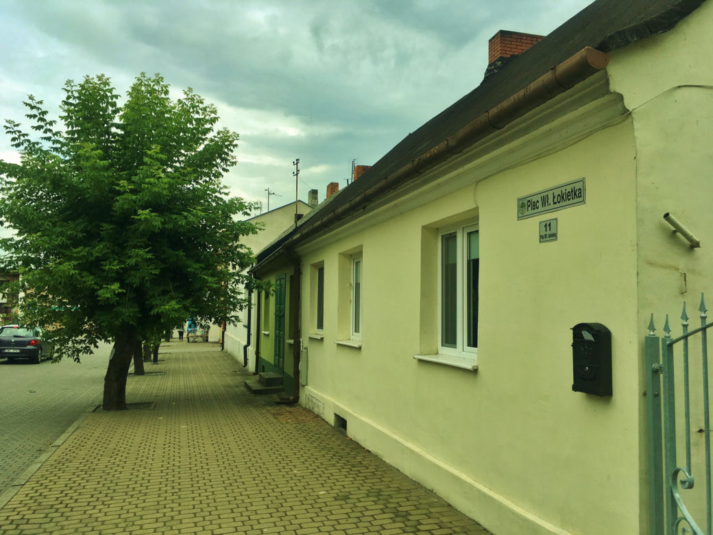 Plac upamiętniający króla Władysława Łokietka