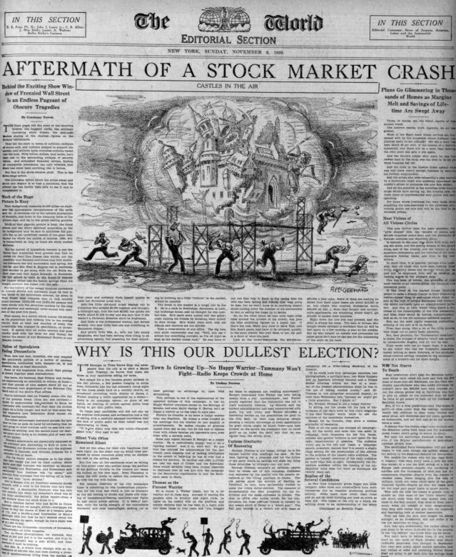 Krach na Wall Street z 1929r.