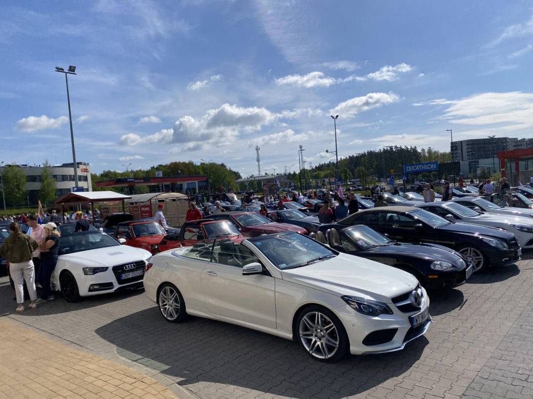 Start sezonu Cabrio Warmia&Mazury 2025 - Śniadanie z Intermarche Olsztyn 