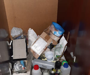 Funkcjonariusze przejęli dziesiątki kilogramów materiałów wybuchowych