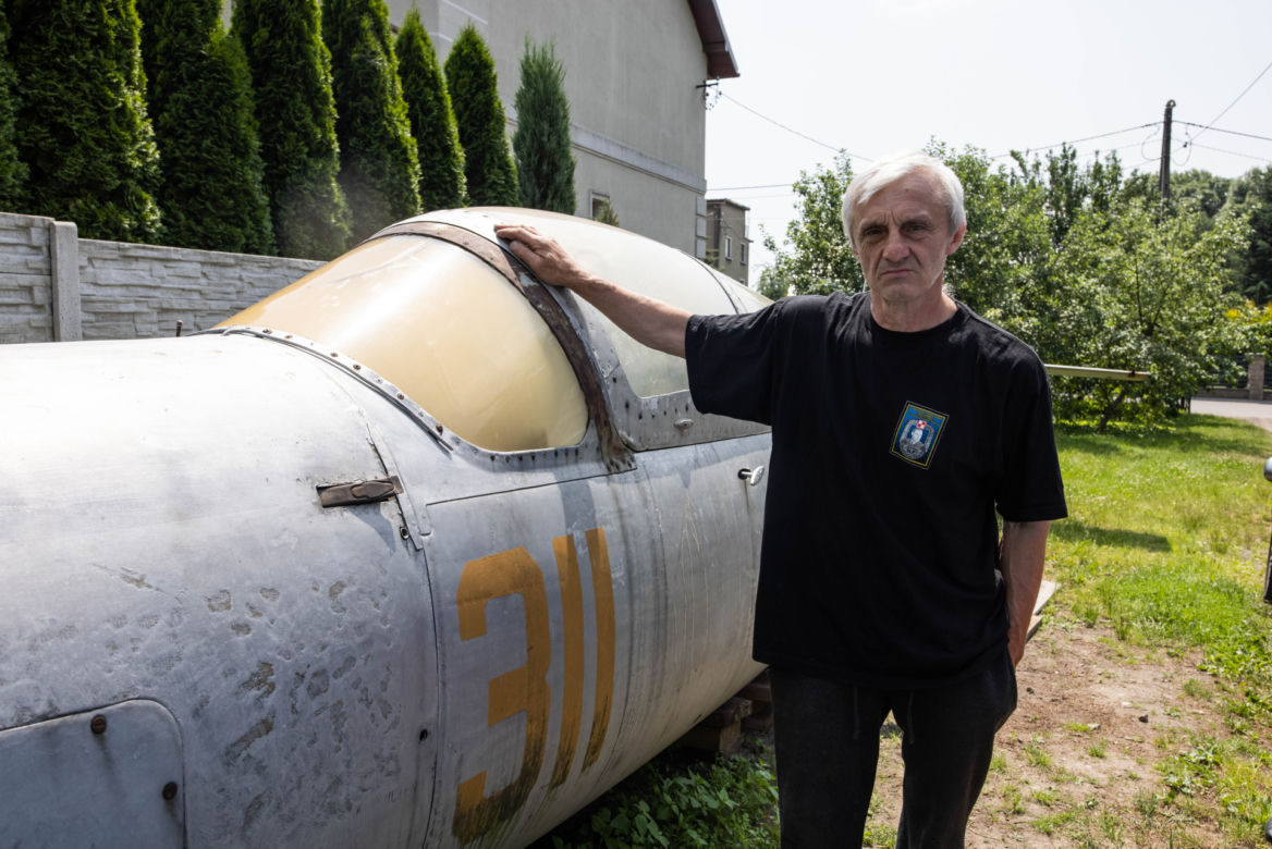 Jaworzno. Na podwórku zaparkował...samolot. To iskra z 1965 roku 