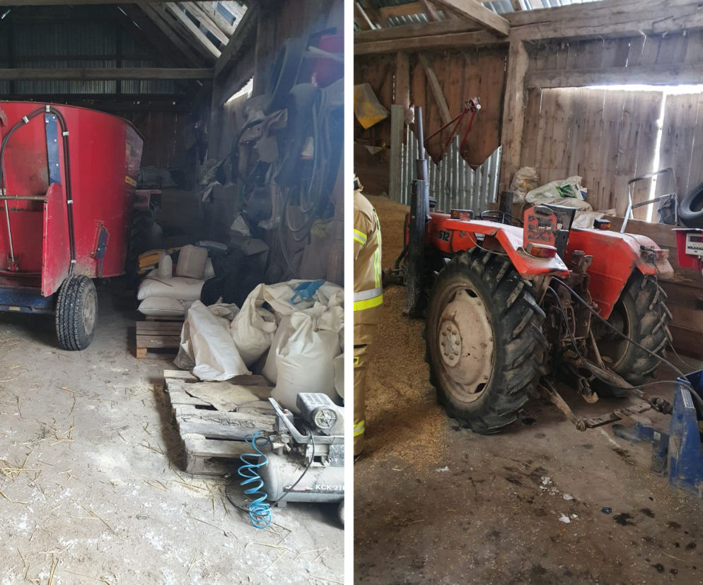 Ogromna tragedia w Terlikowie. 65-latek konał przygnieciony przez traktor  