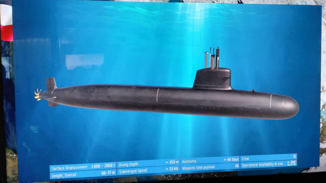 Prezentacja Naval Group na temat okrętu Scorpene dla Polski