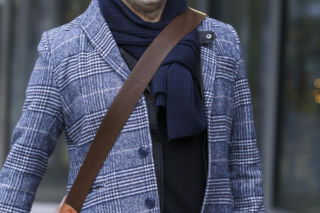 Sportowcy i aktorzy pod siedzibą TVN