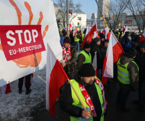 Protest rolników w Warszawie (9.01.2026)
