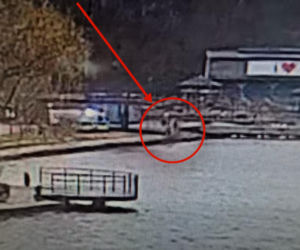 Chciał uniknąć mandatu i wskoczył do jeziora. Policyjny pościg za nastolatkiem zakończył się w wodzie