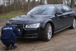 Za kradzież samochodów marki Audi cztery osoby trafiły do aresztu