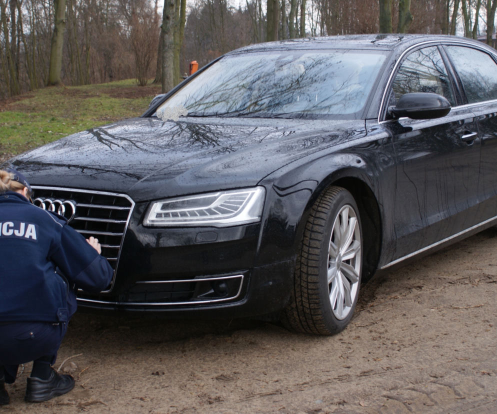 Audi A8 pochodzące z kradzieży