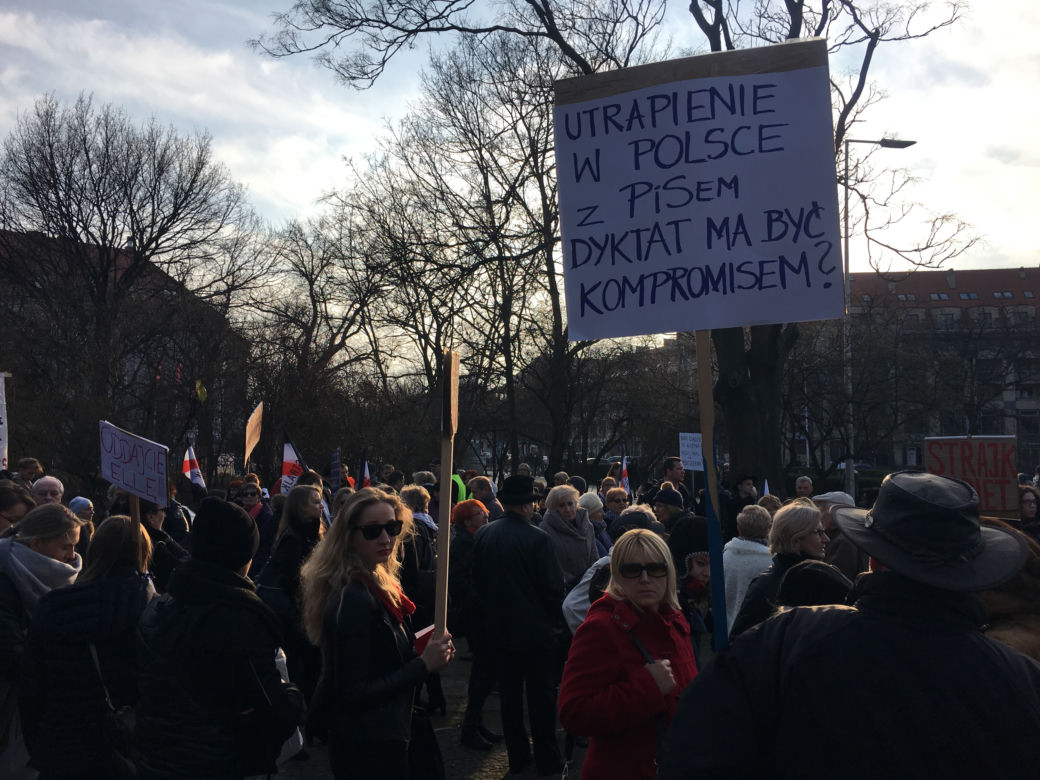 Strajk kobiet we Wrocławiu
