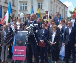 Wybory w Rzeszowie. Konrad Fijołek ze wsparciem samorządowców z całej Polski [ZDJĘCIA]