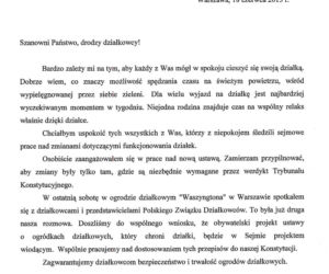Donald Tusk: Nikt nie zabierze wam działek!