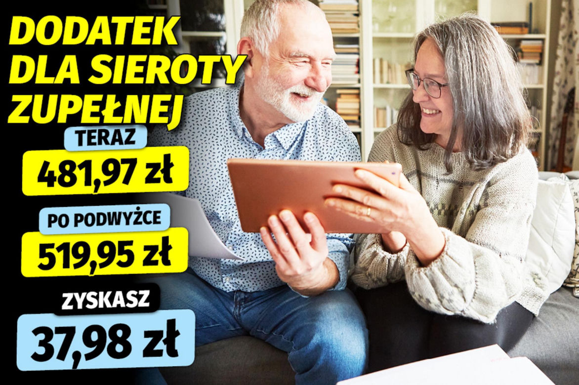 Waloryzacja dodatków emeryckich 7, 8 proc