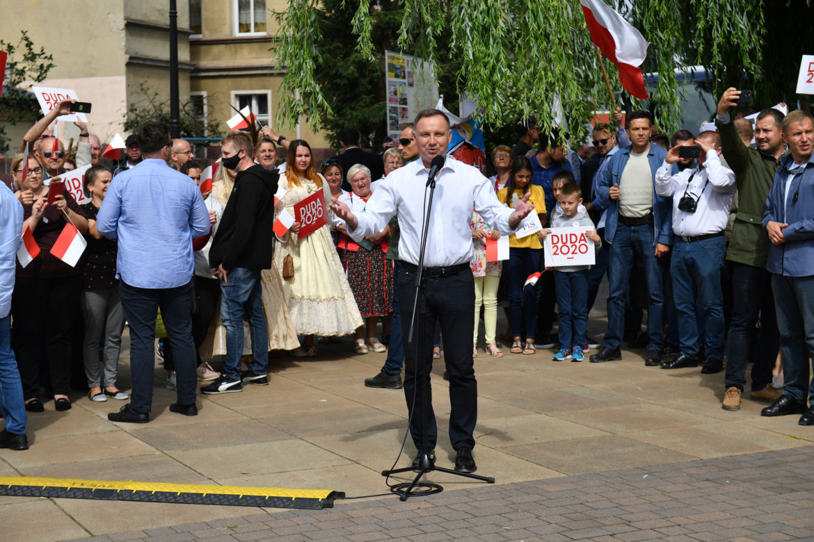Prezydent Andrzej Duda w Drawsku Pomorskim