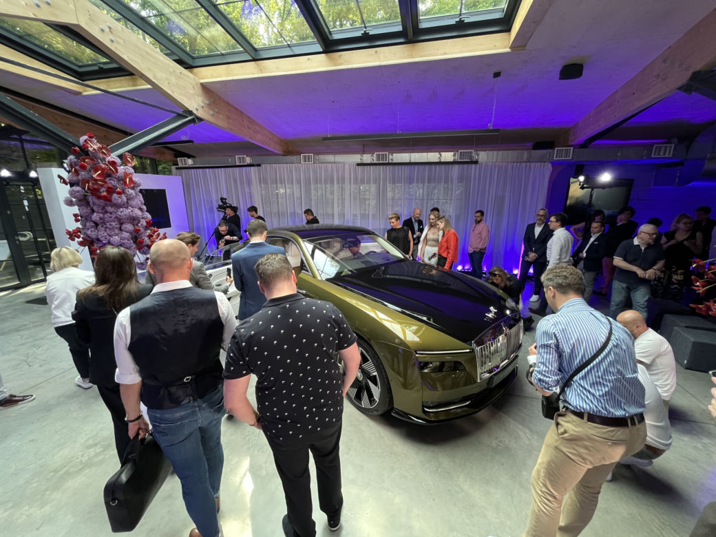 Rolls-Royce Spectre, premiera w Warszawie (czerwiec 2023)