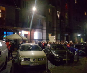 Protest kobiet w Sosnowcu 