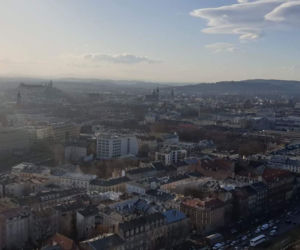 Niesamowita panorama Krakowa ze szczytu Szkieletora!