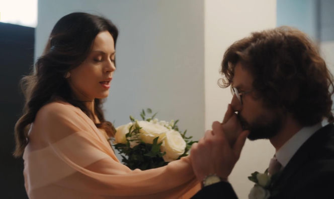 M jak miłość odc. 1924. Kasia (Paulina Lasota), Mariusz (Mateusz Mosiewicz)