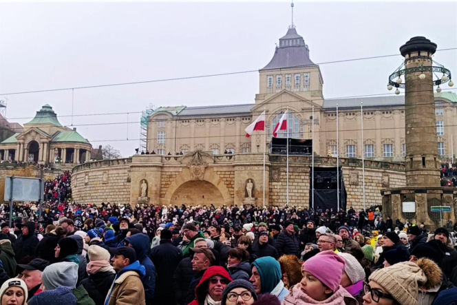 Chrzest promu Jantar Unity