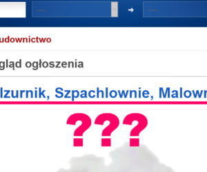 Glzurnik, szpachlownie, malownie