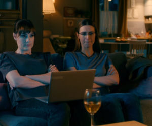 BrzydUla 2, odcinek 150, Ula (Julia Kamińska), Ania (Monika Fronczek)