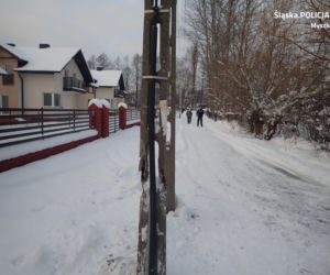 Myszków. Śmieciarka przygniotła mężczyznę do słupa eneretycznego