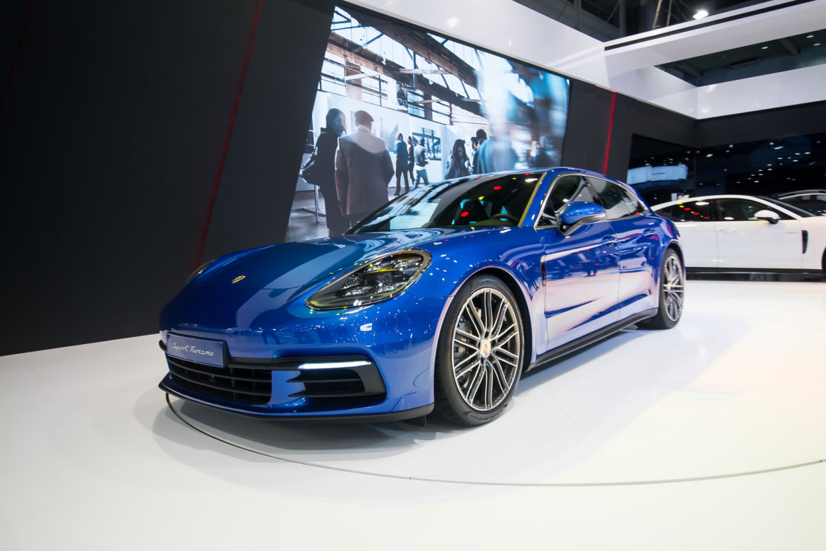 Porsche Panamera Sport Turismo na Poznań Motor Show 2017