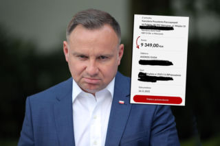 Andrzej Duda żali się na niską emeryturę? Pokazał wyciąg z konta
