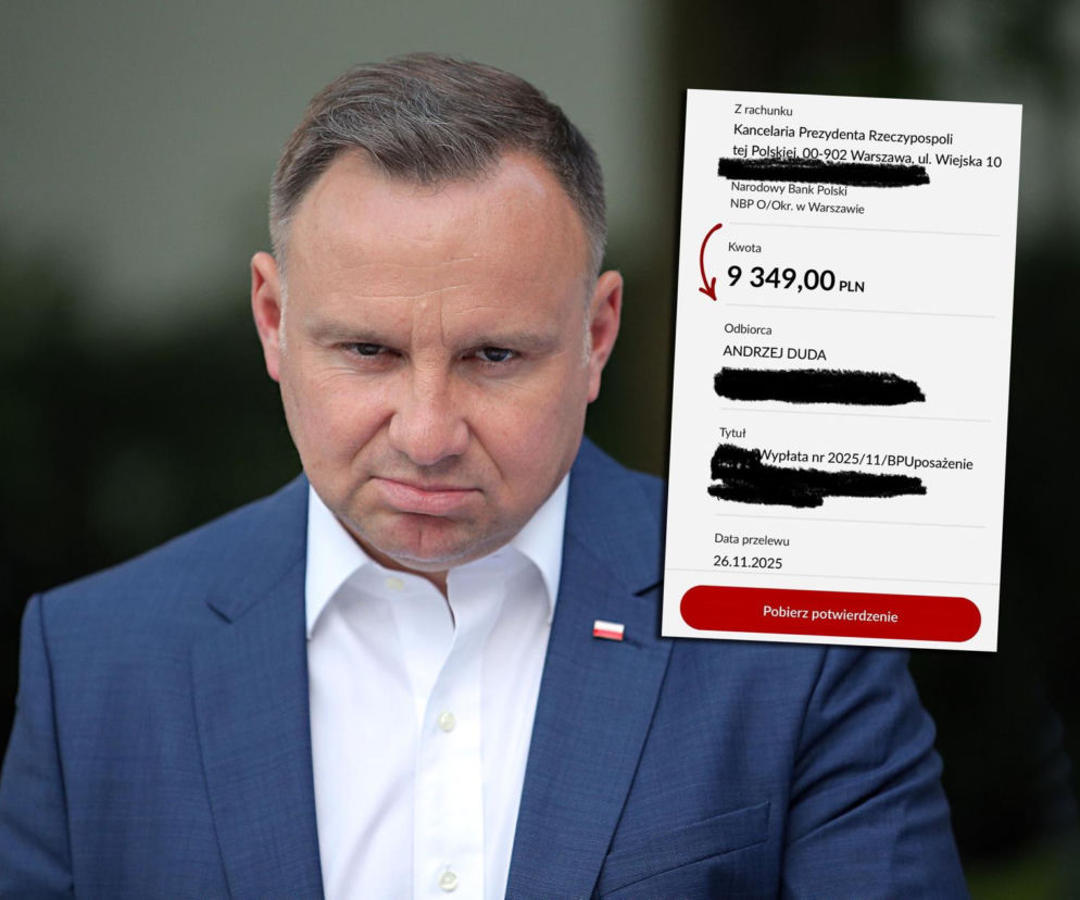 Duda żali się na niską emeryturę? Pokazał wyciąg z konta
