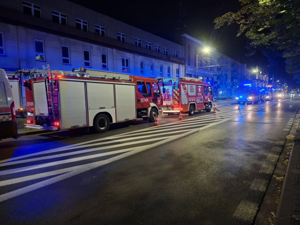 Zawalenie się budynku liceum w Częstochowie
