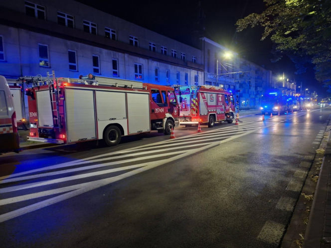 Zawalenie się budynku liceum w Częstochowie