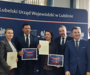 Podpisanie umów na dofinansowanie zadania drogowe