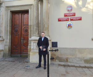 Pierwszy dzień w pracy nowego prezydenta Krakowa Łukasza Gibały