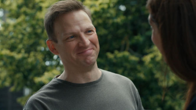 Barwy szczęścia, odcinek 3279. Łukasz (Michał Rolnicki), Celina (Orina Krajewska)