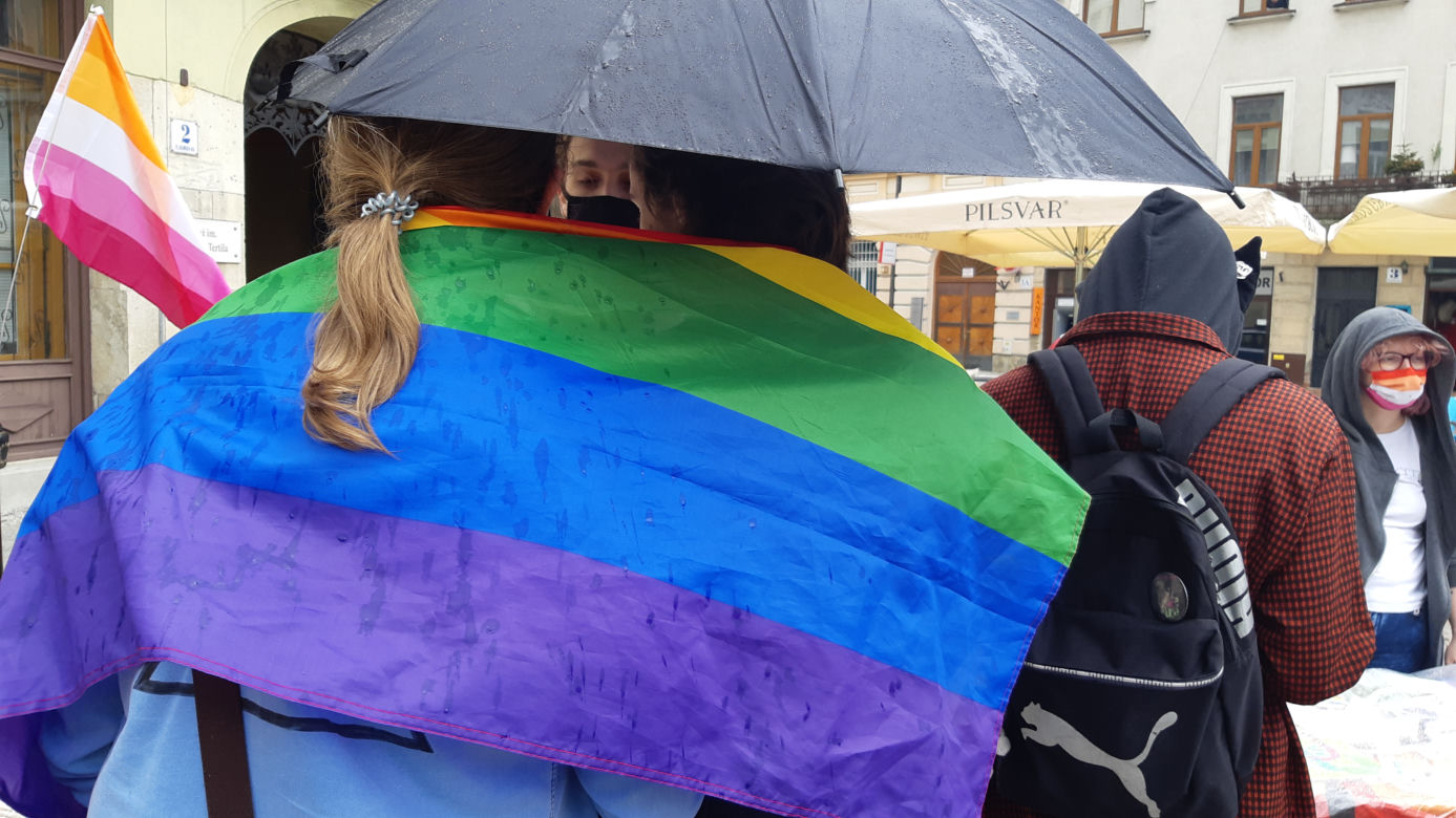  Happening uliczny „Queer is here!”. Tarnów chce być  miastem tolerancyjnym