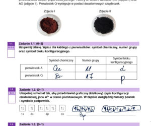 Matura próbna CKE 2026 - chemia. Poprawne odpowiedzi