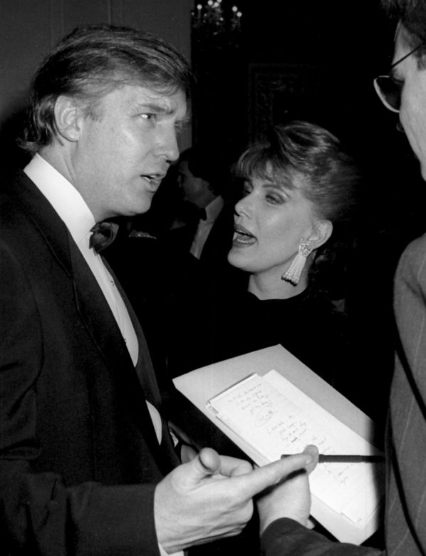 Georgette Mosbacher i Donald Trump