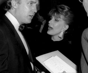 Georgette Mosbacher i Donald Trump