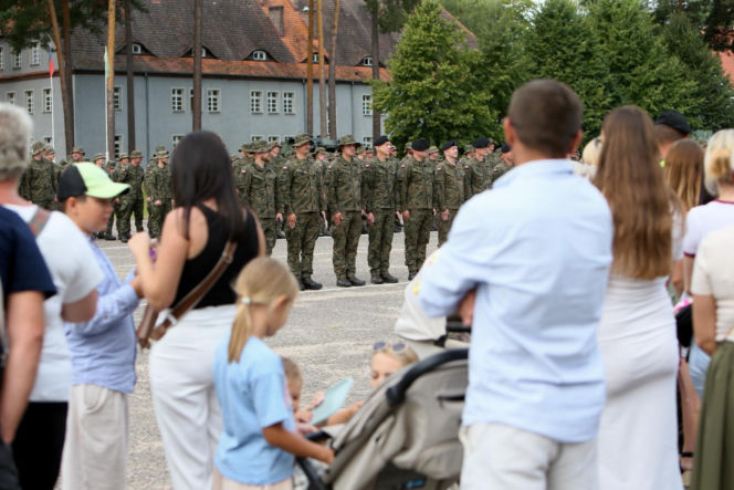 Uroczyste pożegnanie żołnierzy z Wędrzynia