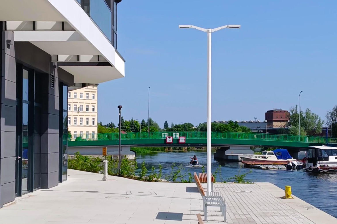 Nowe osiedle i bulwar na Łasztowni