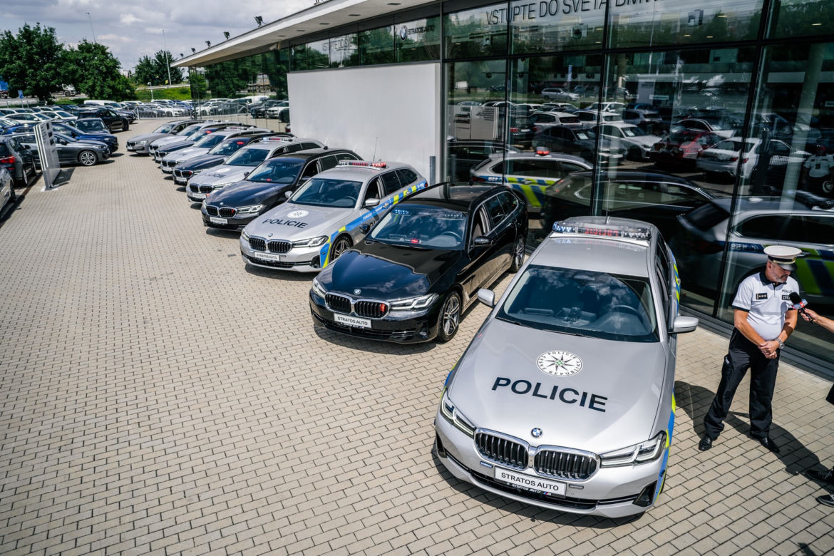 Nowe radiowozy czeskiej policji