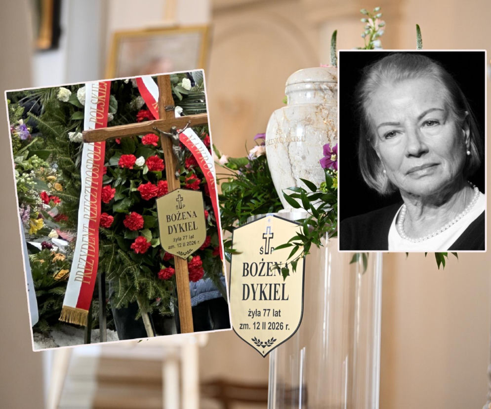 Pogrzeb Bożeny Dykiel