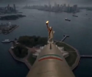 Iran pokazał zniszczenie Statuy Wolności. Szatan i Epstein na jednym filmie