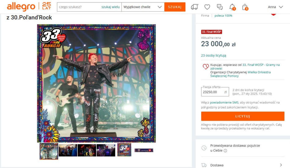 Tak gwiazdy grają z WOŚP