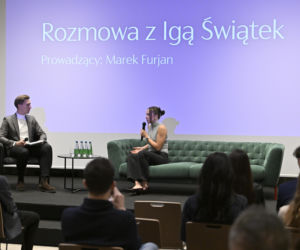 Iga Świątek rozdała stypendia