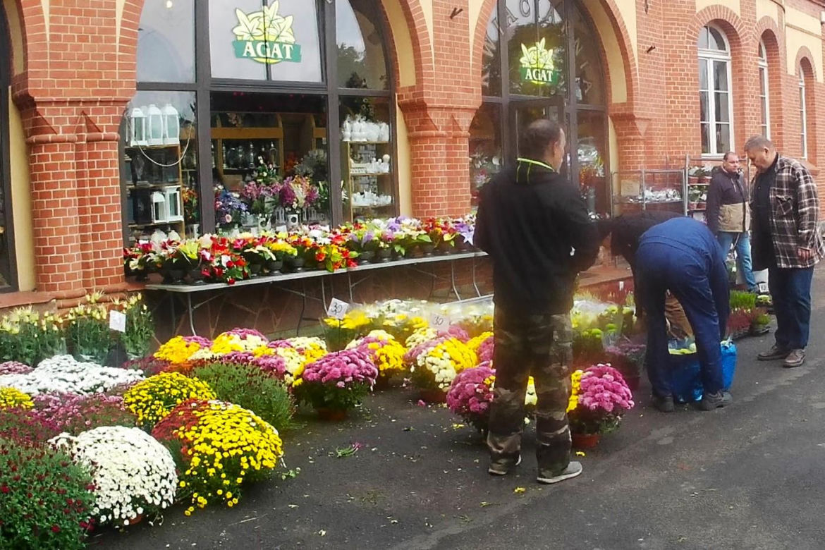 Wzmożony ruch na Cmentarzu Centralnym w Szczecinie