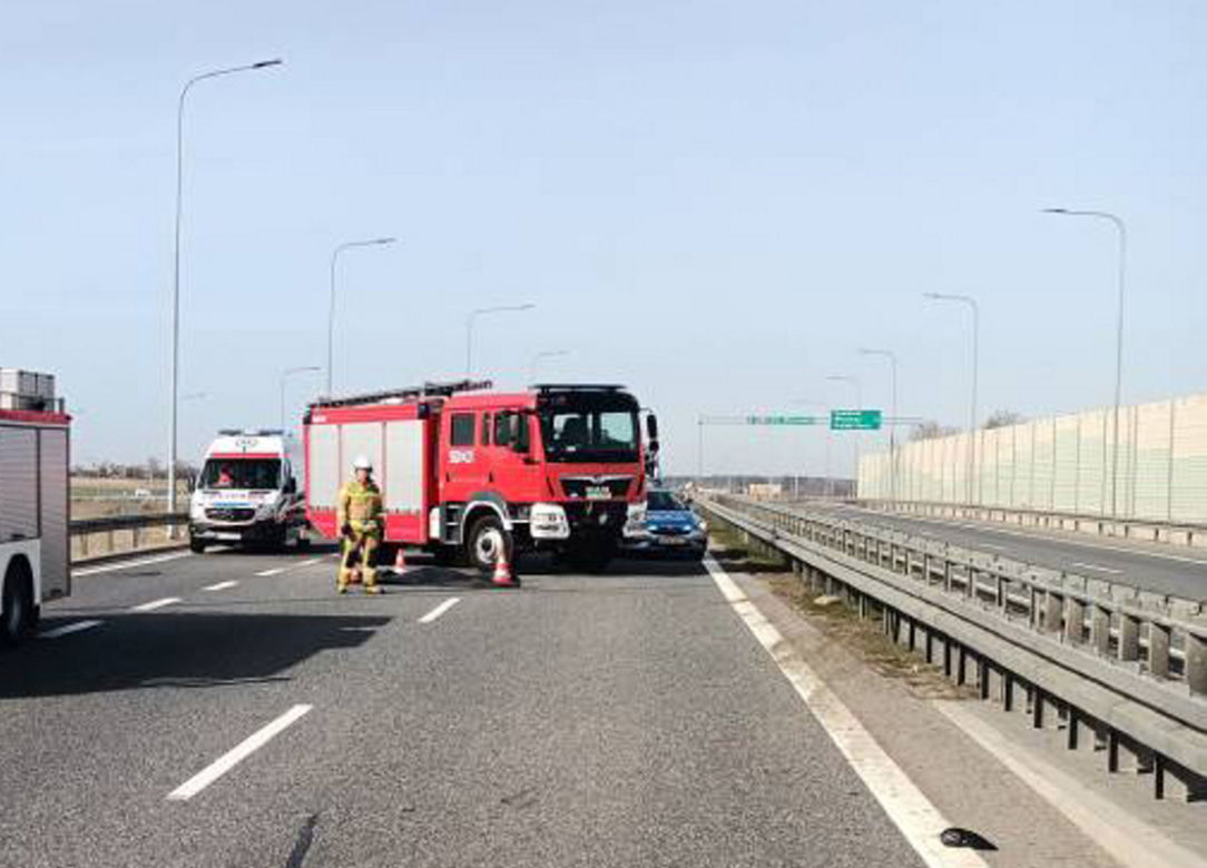 Tragiczny wypadek na S8. Nie żyje 26-letni motocyklista