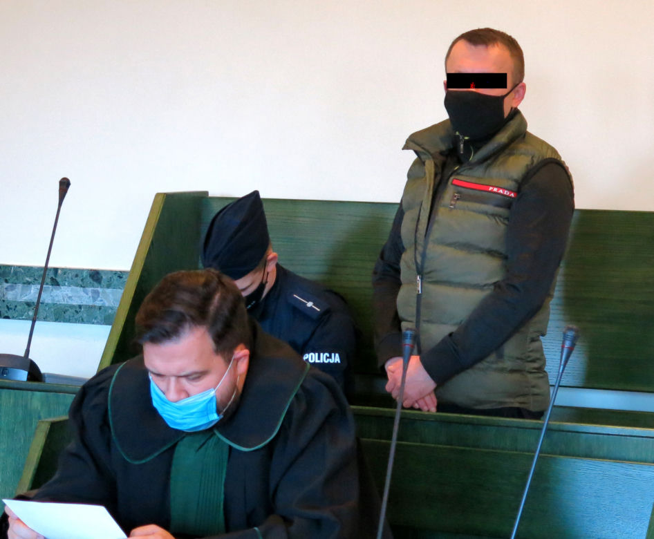 Sąd Rejonowy w Białymstoku. Rafał K. (39 l.) oskarżony o czynną napaść na policjanta