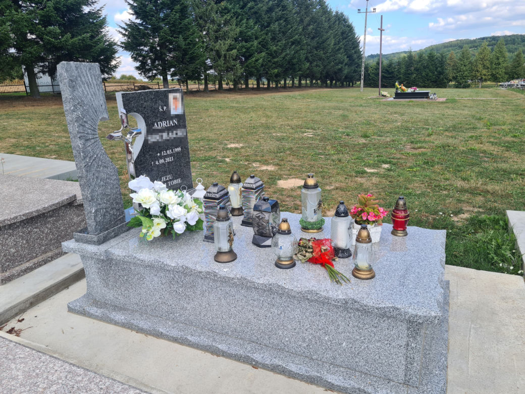 Adrian miał tylko 22 lata. Zginął w wypadku motocyklowym w Pantalowicach [GALERIA]