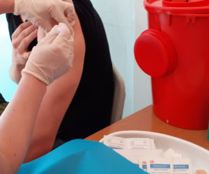 Punkt szczepień przy Ratuszowej w Przemyślu 